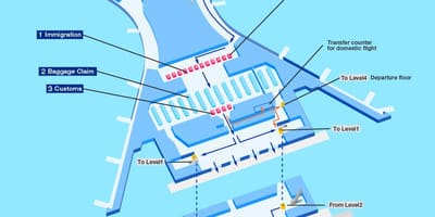 地图孟买国际机场