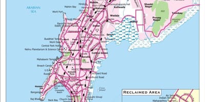 孟买的公交线路图