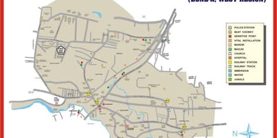 孟买Sakinaka地图
